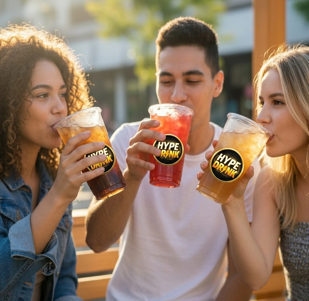 Brindando com Hype Drink